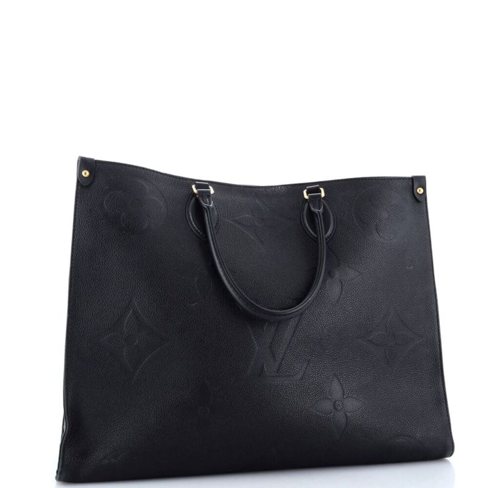 Louis Vuitton OnTheGo Tote Monogram Empreinte Giant GM Black - Picture 2 of 8